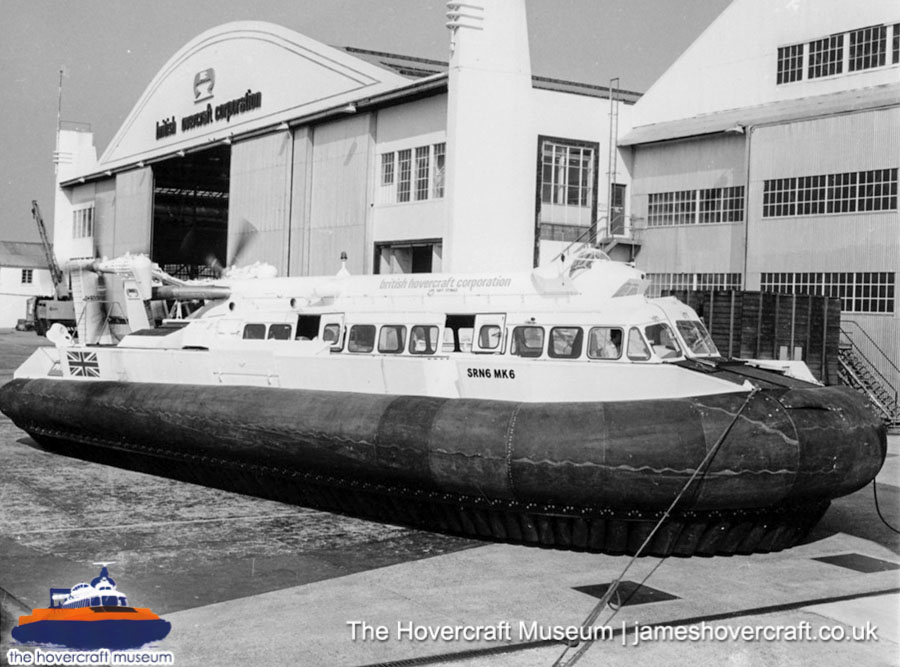 SRN6 Twin-prop (Mark 6) -  (credit: The <a href='http://www.hovercraft-museum.org/' target='_blank'>Hovercraft Museum Trust</a>).